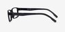 Bandon Black PlasticEyeglass Frames from EyeBuyDirect, Side View