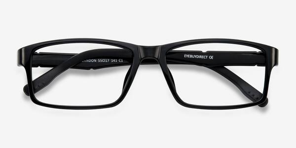 Noir Bandon -  Plastique Lunettes de vue