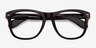 Myrtle Purple PlasticEyeglass Frames from EyeBuyDirect, Closed View