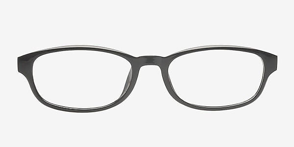 Medford Black/Brown Plastic Eyeglass Frames
