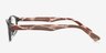 Medford Black & Brown PlasticEyeglass Frames from EyeBuyDirect, Side View