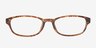Medford Tortoise PlasticEyeglass Frames from EyeBuyDirect, Front View