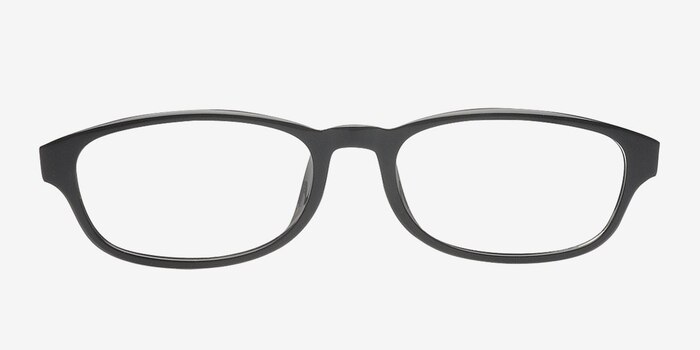 Medford Black Plastic Eyeglass Frames from EyeBuyDirect