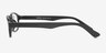 Medford Black PlasticEyeglass Frames from EyeBuyDirect, Side View