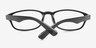 Medford Black PlasticEyeglass Frames from EyeBuyDirect, Closed View