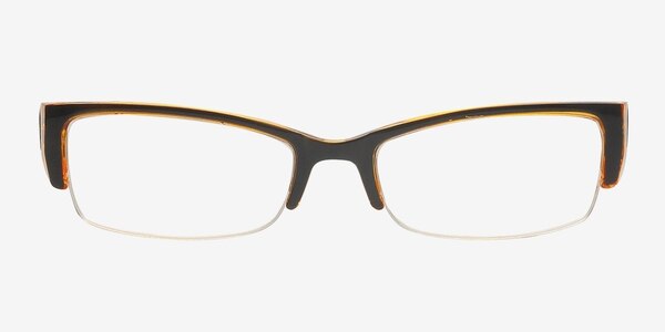 Mcloughlin Black/Yellow Plastique Montures de lunettes de vue