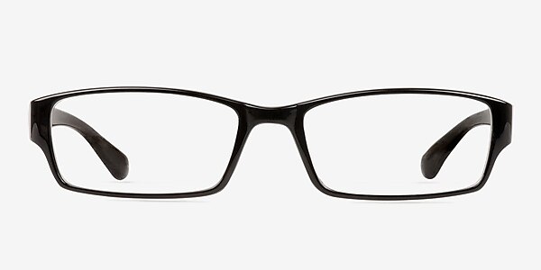 Emmett Black Plastic Eyeglass Frames