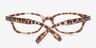 Ketchum Brown PlasticEyeglass Frames from EyeBuyDirect, Closed View