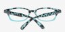 Ketchum Blue PlasticEyeglass Frames from EyeBuyDirect, Closed View