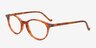 Brett Écailles AcétateMontures de lunettes de vue d'EyeBuyDirect, Vue d'Angle
