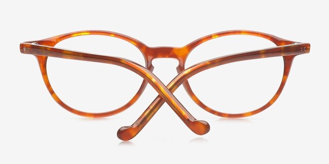 Brett Écailles AcétateMontures de lunettes de vue d'EyeBuyDirect, Vue Rapprochée