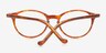 Brett Écailles AcétateMontures de lunettes de vue d'EyeBuyDirect, Vue Rapprochée