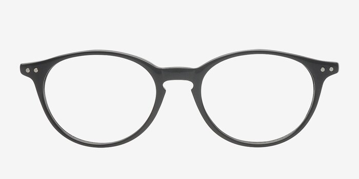 Brett Noir Acétate Montures de lunettes de vue d'EyeBuyDirect
