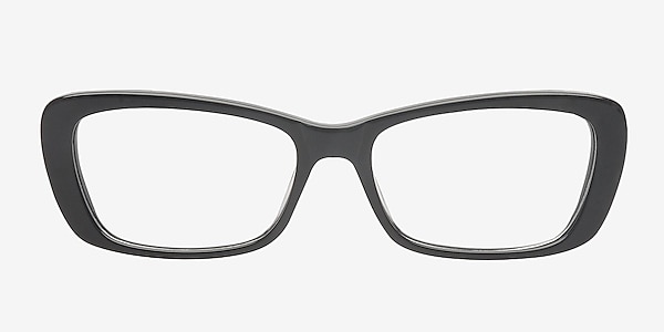 Abbie Black Acetate Eyeglass Frames