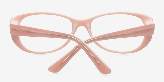 Abby Pink AcetateEyeglass Frames from EyeBuyDirect, Closed View