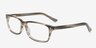 Abel Grey AcetateEyeglass Frames from EyeBuyDirect, Angle View