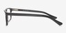 Abel Black AcetateEyeglass Frames from EyeBuyDirect, Side View