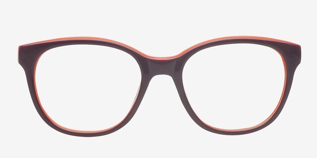 Ada Purple AcetateEyeglass Frames from EyeBuyDirect, Front View