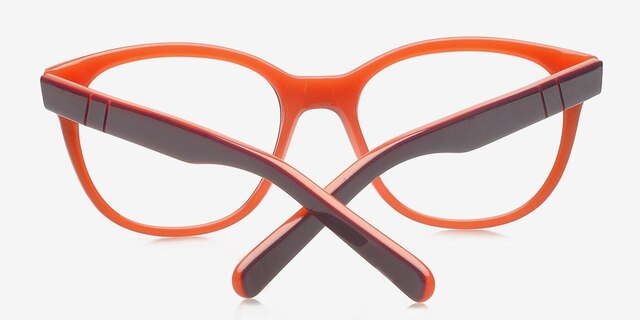 Ada Purple AcetateEyeglass Frames from EyeBuyDirect, Closed View