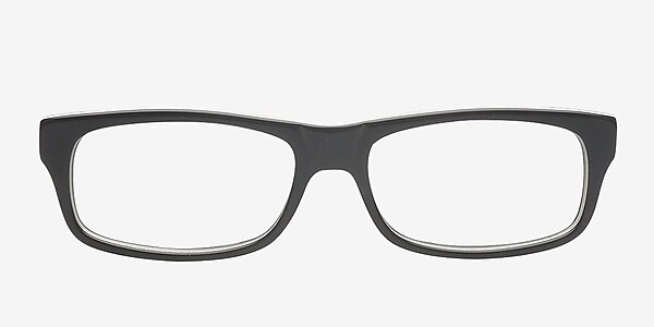 Adan Black Acetate Eyeglass Frames