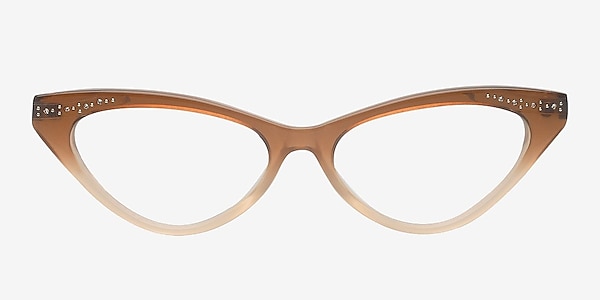 Adalyn Brown Acetate Eyeglass Frames
