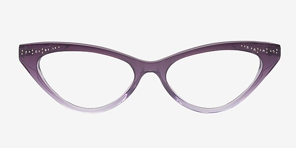 Adalyn Purple Acetate Eyeglass Frames