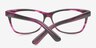 Aden Purple AcetateEyeglass Frames from EyeBuyDirect, Closed View