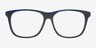 Aditya Navy & Blue AcetateEyeglass Frames from EyeBuyDirect, Front View