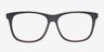 Aditya Navy & Red AcetateEyeglass Frames from EyeBuyDirect, Front View
