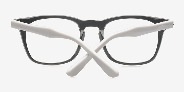 Devon Black AcetateEyeglass Frames from EyeBuyDirect, Closed View