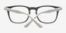Devon Black AcetateEyeglass Frames from EyeBuyDirect, Closed View