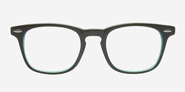 Devon Olive Acetate Eyeglass Frames