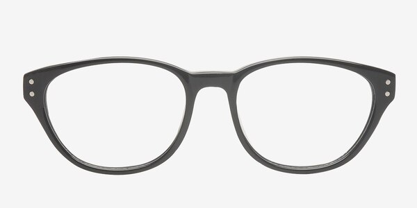 Drew Noir Acétate Montures de lunettes de vue