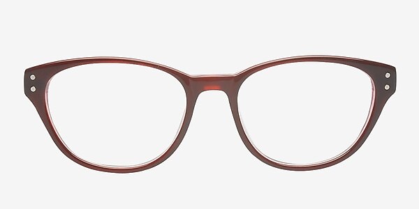 Drew Burgundy Acétate Montures de lunettes de vue