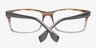 Adriel Brown & Clear AcetateEyeglass Frames from EyeBuyDirect, Closed View