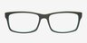 Adriel Olive AcetateEyeglass Frames from EyeBuyDirect, Front View