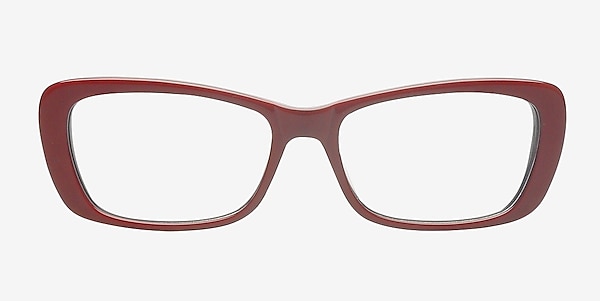 Adele Burgundy Acetate Eyeglass Frames