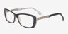 Adele Black AcetateEyeglass Frames from EyeBuyDirect, Angle View