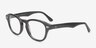 Ellington Black AcetateEyeglass Frames from EyeBuyDirect, Angle View