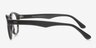 Ellington Black AcetateEyeglass Frames from EyeBuyDirect, Side View