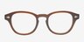 Ellington Brown AcetateEyeglass Frames from EyeBuyDirect, Front View