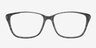 Adrienne Grey AcetateEyeglass Frames from EyeBuyDirect, Front View