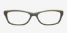 Aimee Olive AcetateEyeglass Frames from EyeBuyDirect, Front View