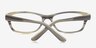 Aimee Olive AcetateEyeglass Frames from EyeBuyDirect, Closed View