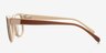 Aiyana Brown AcetateEyeglass Frames from EyeBuyDirect, Side View