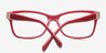 Aiyana Rose AcetateEyeglass Frames from EyeBuyDirect, Closed View