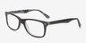 Akira Black AcetateEyeglass Frames from EyeBuyDirect, Angle View