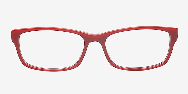Jalen Red Acetate Eyeglass Frames