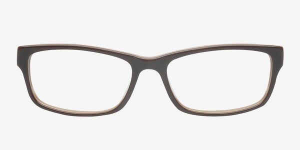 Jalen Brun Acétate Montures de lunettes de vue