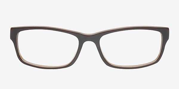 Jalen Brun Acétate Montures de lunettes de vue